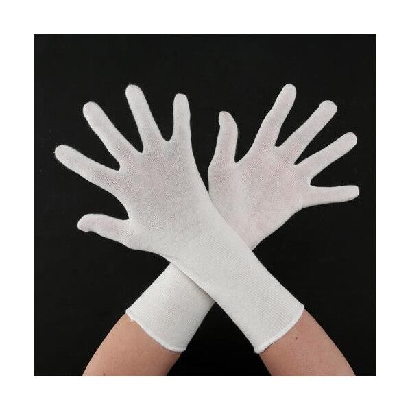 [フリー/290mm] 手袋･インナー(ホワイト) EA354AE-116 1双