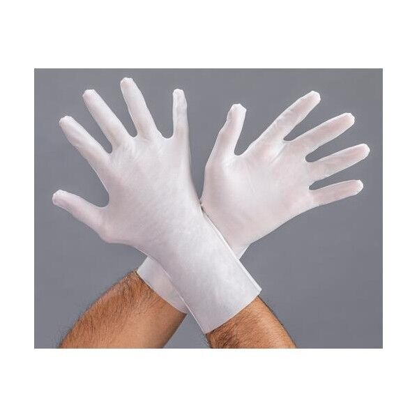 エスコ(esco) [M/300mm]手袋(クリーンルーム用･PE/ウレタンコート/10双 EA354AS-7 1袋...