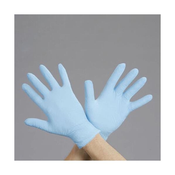 [S/250mm] 手袋(ニトリルゴム.パウダー無/100枚) EA354BN-11B 1箱
