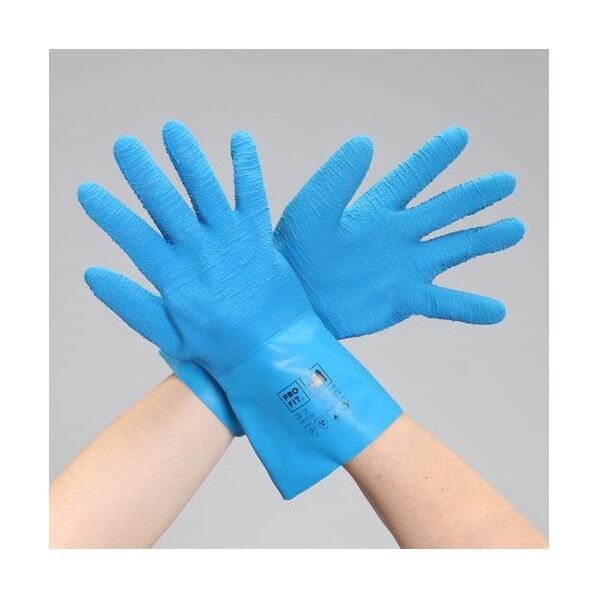 [L/300mm] 手袋(滑り止め/薄手･塩ビ)