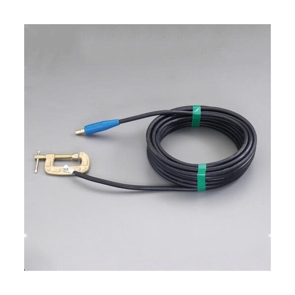 エスコ 200A/ 溶接機アースセット 5m EA315AG-105 1ST...