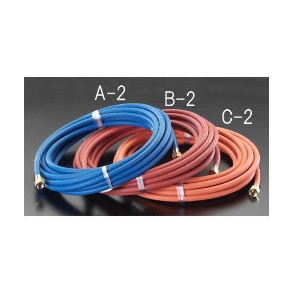 5mmx 5m 溶接用ホース(プロパン用/オレンジ) EA317C-1 1本