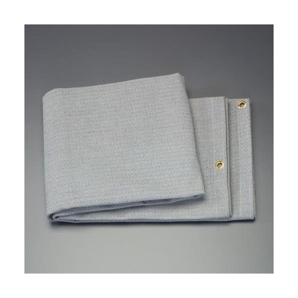 920x 920mm 溶接作業不燃シート(ハトメ付/高耐久 EA334C-21 1枚