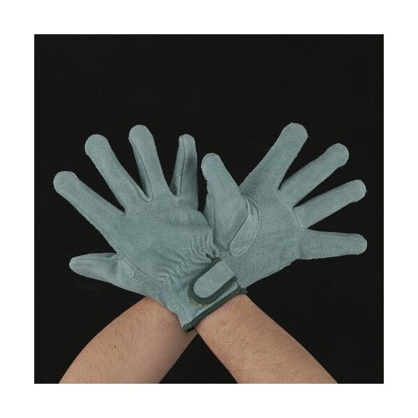 [フリー]230mm 手袋･溶接作業用(牛革/オイル加工 EA353-8 1双