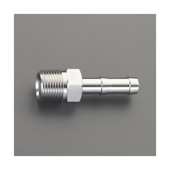 R 3/4x19.0mm 雄ねじステム(エイトニップル/ステンレス製 EA141A-24 1個
