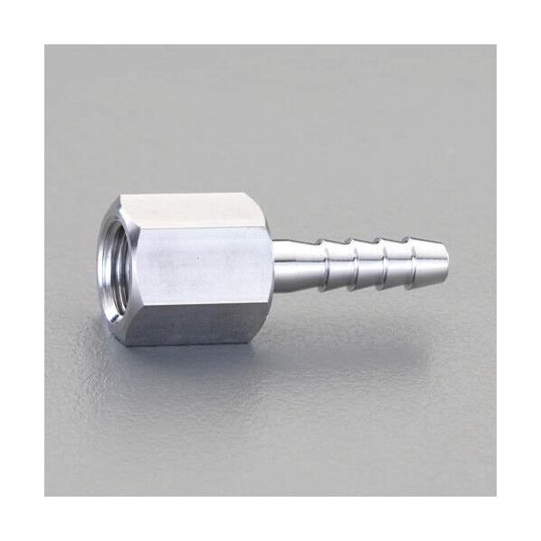 Rc 3/8x12.0mm 雌ねじステム(ステンレス製) EA141AT-312 1個