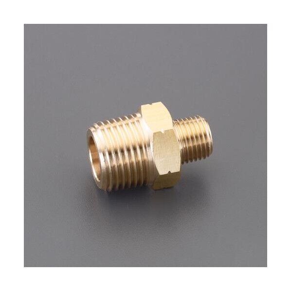 R 1/8xR 3/8 ニップル(RoHS対応品) EA141AD-112 1個