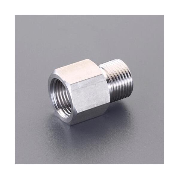 G 1/4x Rc 1/4 中間ニップルソケット(ステンレス製) EA141AY-282 1個