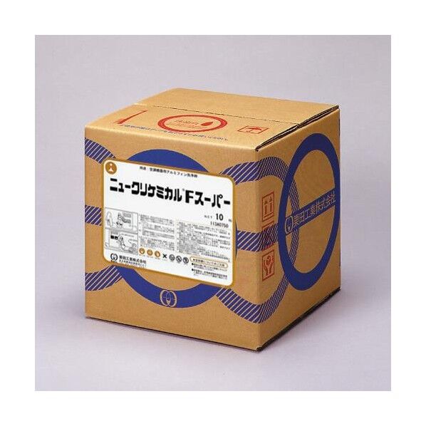 ※法人専用品※エスコ 10kg 強力アルミフィン洗浄剤(ニュークリケミカルFスーパー) EA119-95 1箱