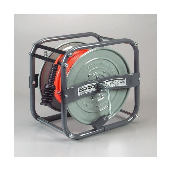 10mmx18m エアーホースリール(ウレタン製) EA124B-23 1台