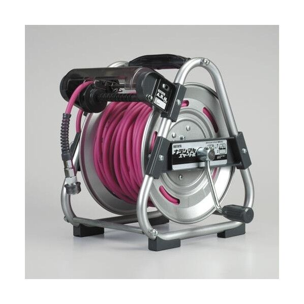 6.5mmx20m エアーホースリール(ウレタン製) EA124BA-1B 1台