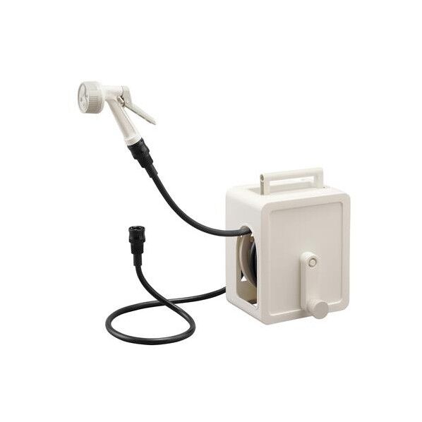 9/12.6mmx10m 散水ホースリール EA124KA-10B 1個