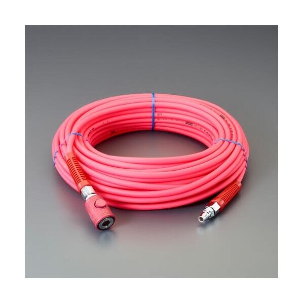 ※法人専用品※エスコ 8.5/12.5mmx20m エアーホース(カプラー付/PVC) EA125CF-120 1本