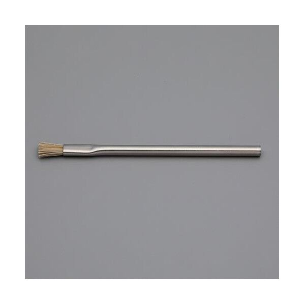 9.5x 98mm 精密用導電ブラシ(馬毛.ステンレス柄) EA109AH-53 1本