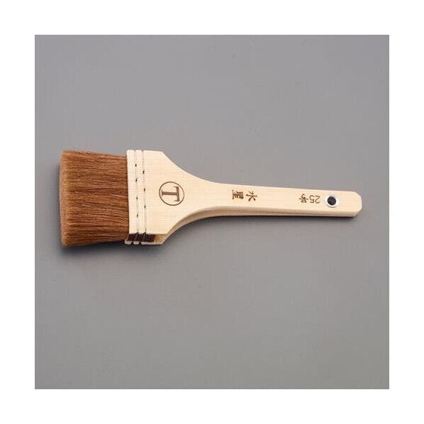 70mm 水性塗料用刷毛(馬毛/平) EA109LB-41 1本