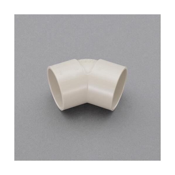 #25 45°エルボ(ACドレンパイプ用/アイボリー) EA471GC-25 1個