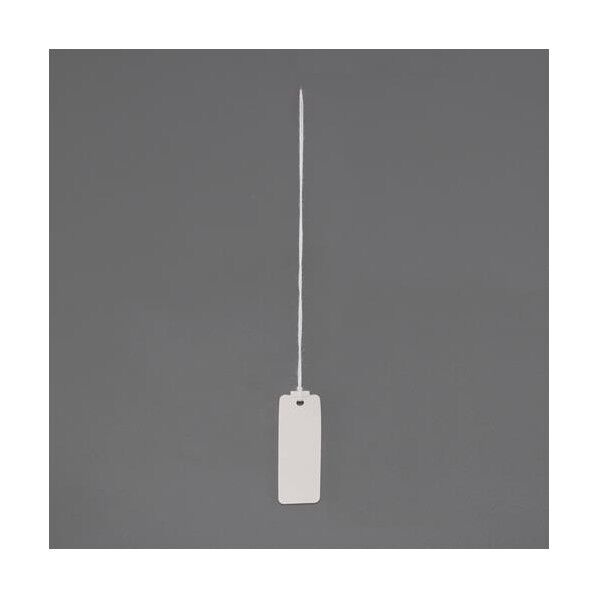 エスコ(esco) 15x41mm 線名札(角形/白/20枚) EA475HD-21 1袋...