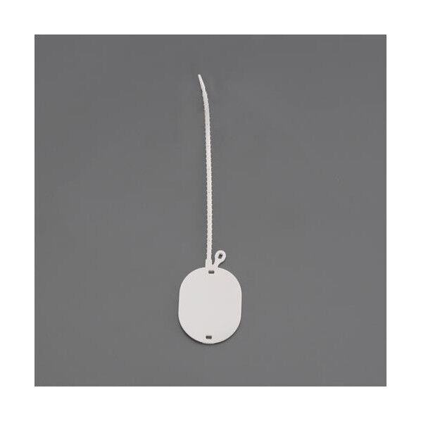 20x30mm ワンタッチ線名札(小判形/20枚) EA475HD-61 1袋