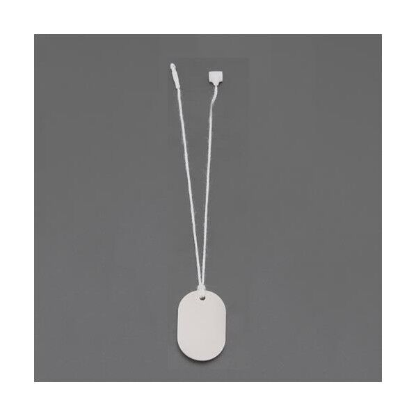 エスコ(esco) 20x30mm クイック線名札(小判形/20枚) EA475HD-69 1袋...