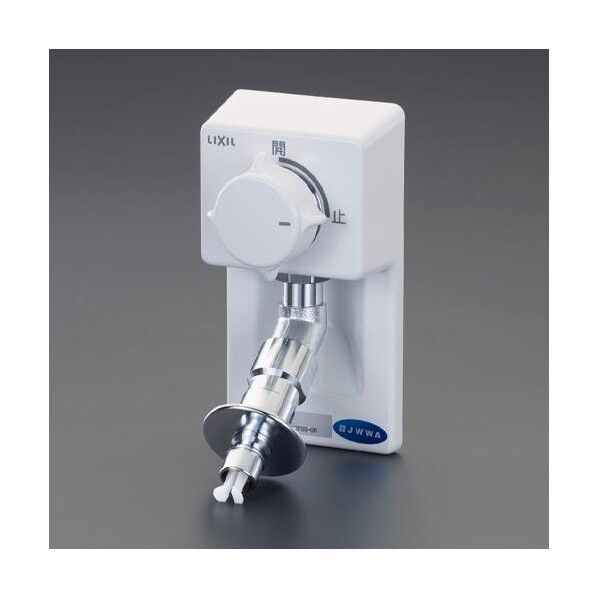 80x150x 36mm 洗濯機用水栓(緊急止水弁付) EA468CF-73 1個