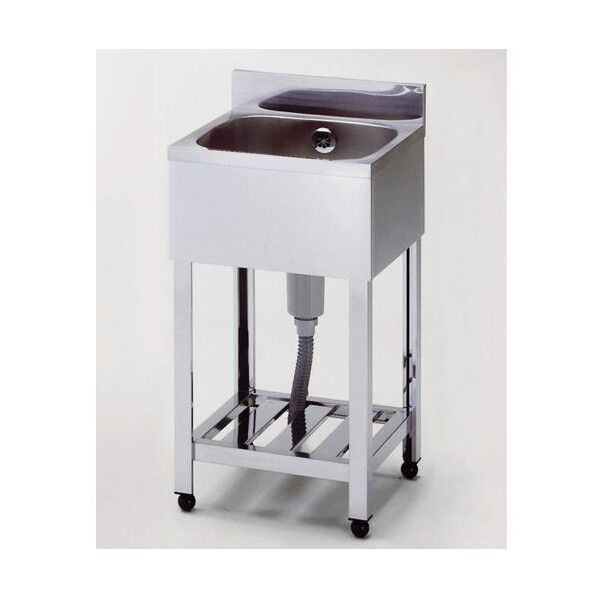 450x600x890mm 一槽シンク(SUS430) EA468EF-11 1台