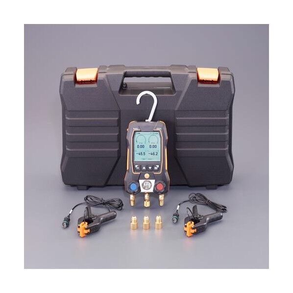 [R32･R410A用]デジタルマンホールドキット(ワイヤレス測定)