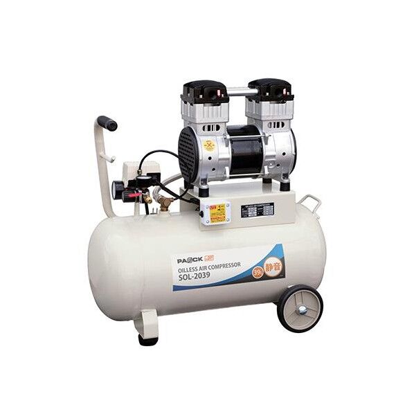 AC100V/1150W エアーコンプレッサー(39L/オイルレス)