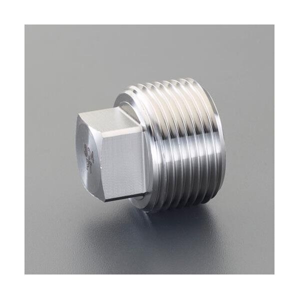 R 1/4インチ 四角プラグ(ステンレス製)