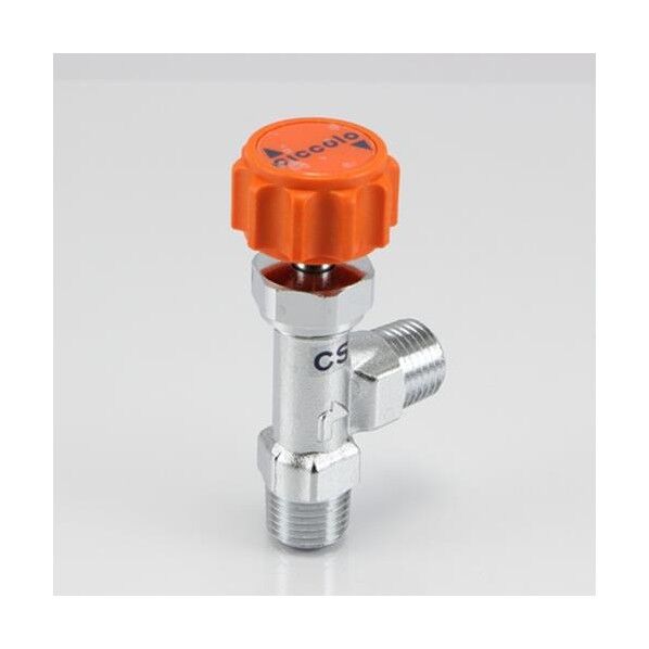 R1/4インチxG1/4インチ ニードルバルブ(アングル型/ROHS)