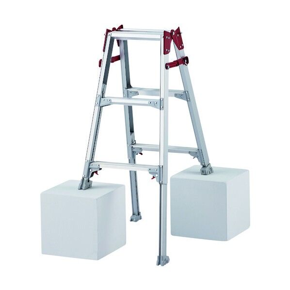 はしご兼用脚立(脚部伸縮式)