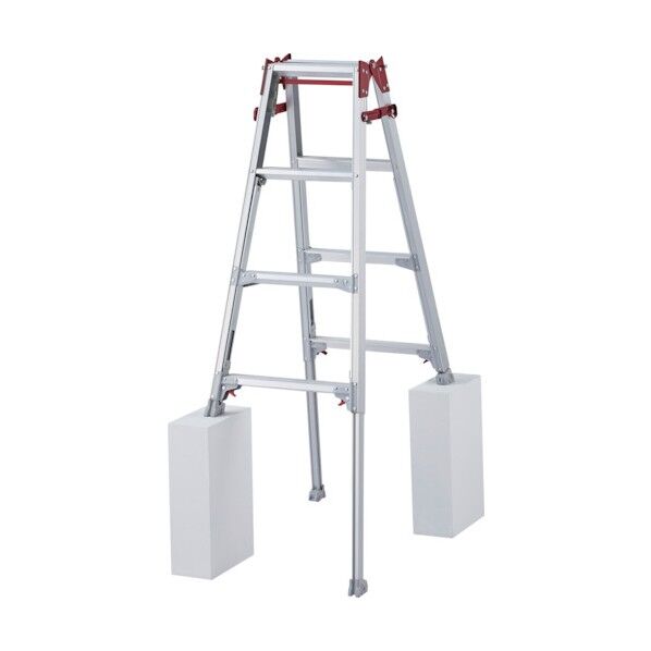 脚部伸縮式アルミはしご兼用脚立 RYZL型