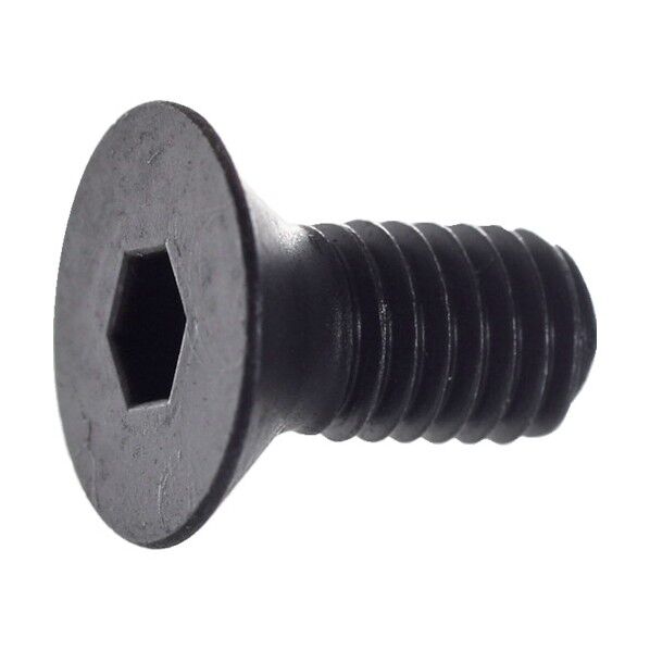 六角穴付皿ボルト(スチール・全ねじタイプ) 黒染