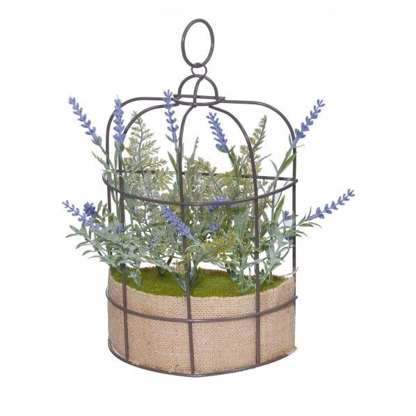 ラベンダーワイヤーケージハウス LAV 便利グッズ（文具・OA機器） GLA-1371 1個