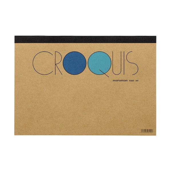 A4 クロッキーパッド 白クロッキー紙 S262 1点