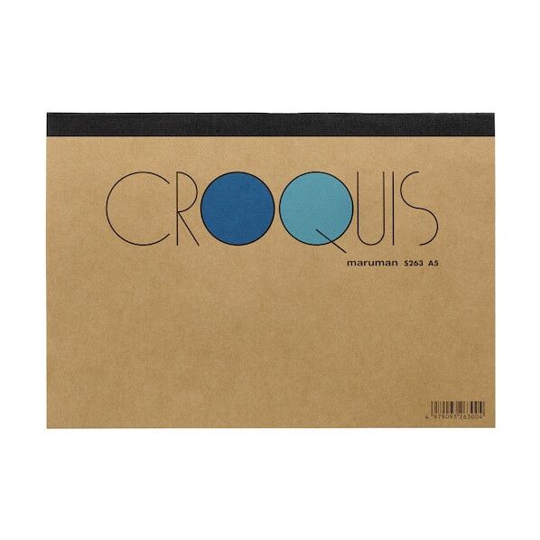 A5 クロッキーパッド 白クロッキー紙 S263 1点