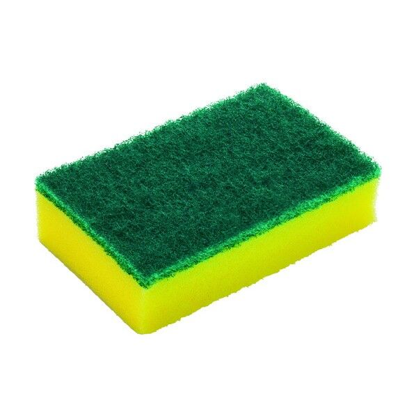スコッチブライト抗菌ウレタンスポンジたわしS イエロー/グリーン S-21KS 1