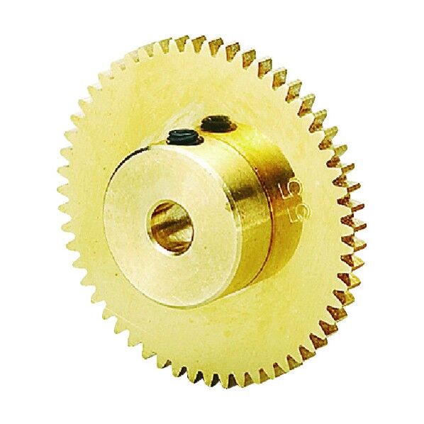 平歯車 モジュール0.5 B2形(セットスクリュー無し)