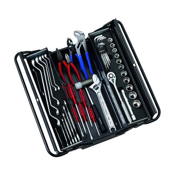 スーパーツール プロ用両開き工具セット(2段式)スタンダードタイプ S5000S 1点...