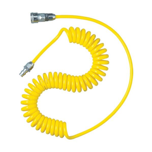 スパイラルエアホース (カップリング付)