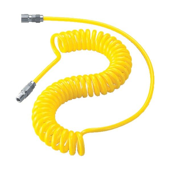 スパイラルエアホース (R1/4ニップル付)