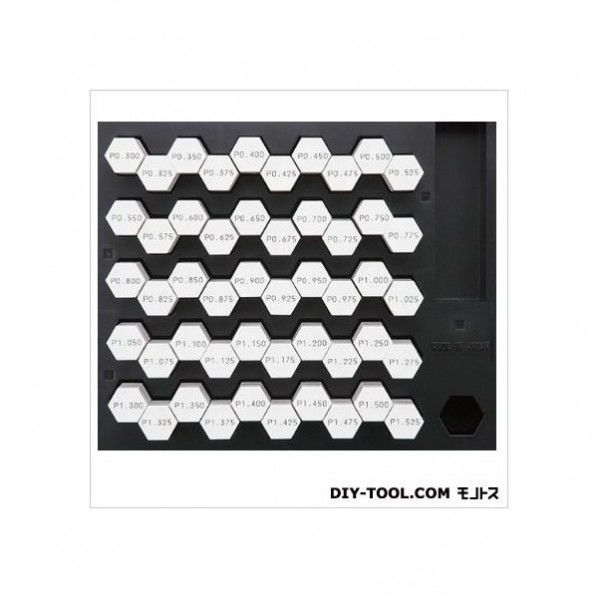 ピンゲージセット(プラス目/ケース付/0．30－1．525) EM-0+ 1個