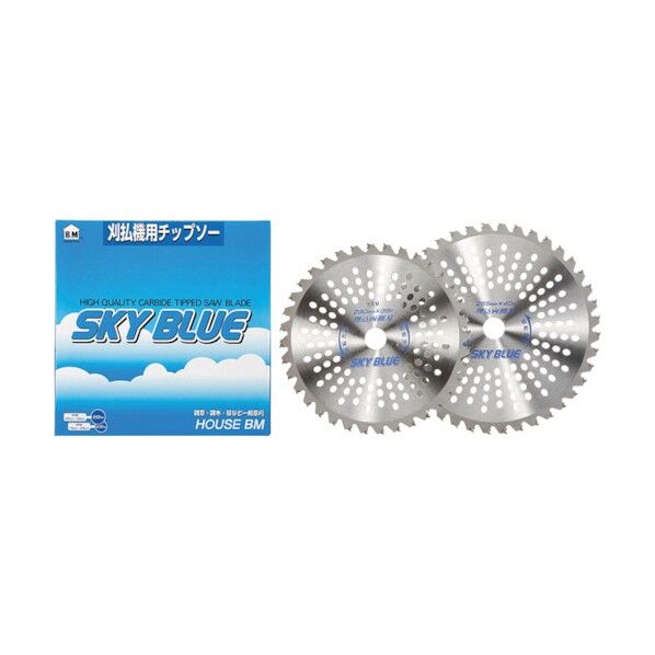 刈払機用チップソー SKY BLUE