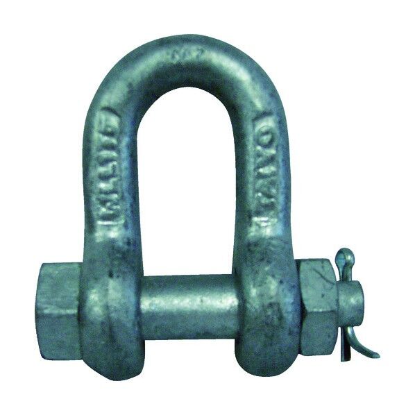 シャックル(ストレート形) ドブメッキ