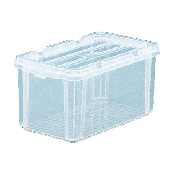 フタ付コンテナＢＯ×２０７×３４２×１６６クリア 342 x 202 x 169 mm SB-6.6-C 1
