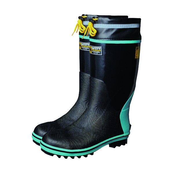 ゴム セーフティーブーツSBHD-3119 ブラック 24.0cm SBHD-3119-BK-24.0CM 1点