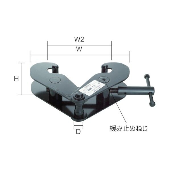 ビームクランプ