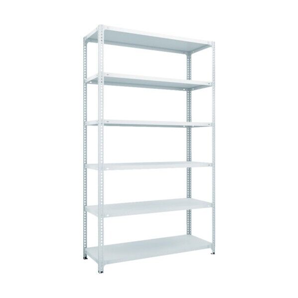 セミボルトレス軽量棚 6段