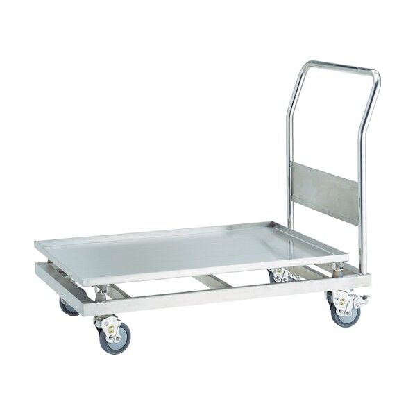 オールステンレス防振台車(固定ハンドル)