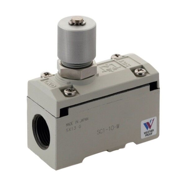 CKD 屋外向け商品Wシリーズ スピードコントローラ 中口径タイプ SC1-10-W 1点...