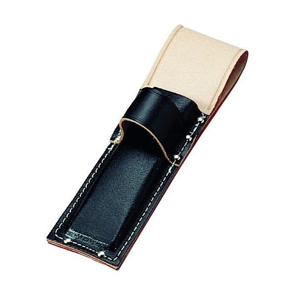 黒床皮ノミ・ゲンノーケース 1寸4分厚用 型押